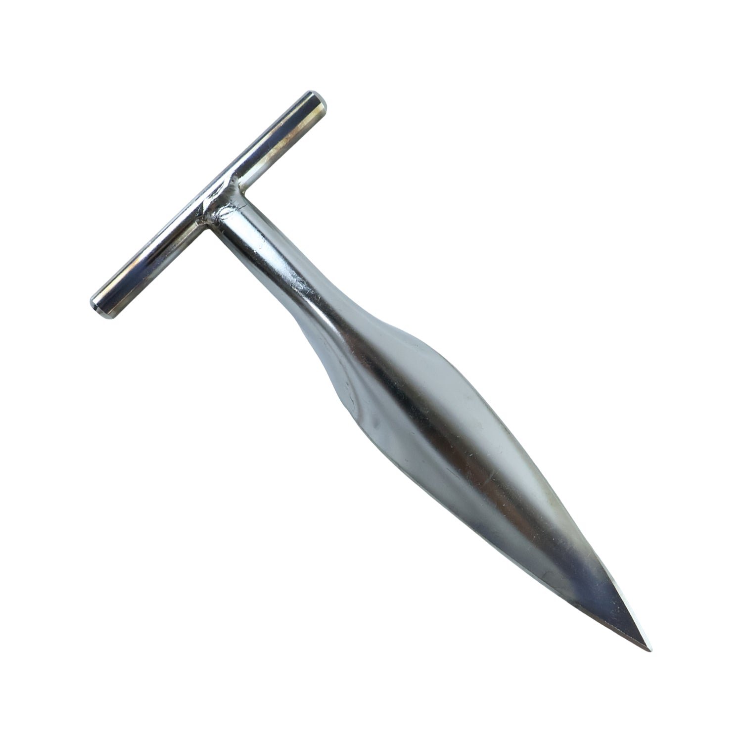 Coconut Breaker – Stainless Steel with Comfortable T-Handle Grip