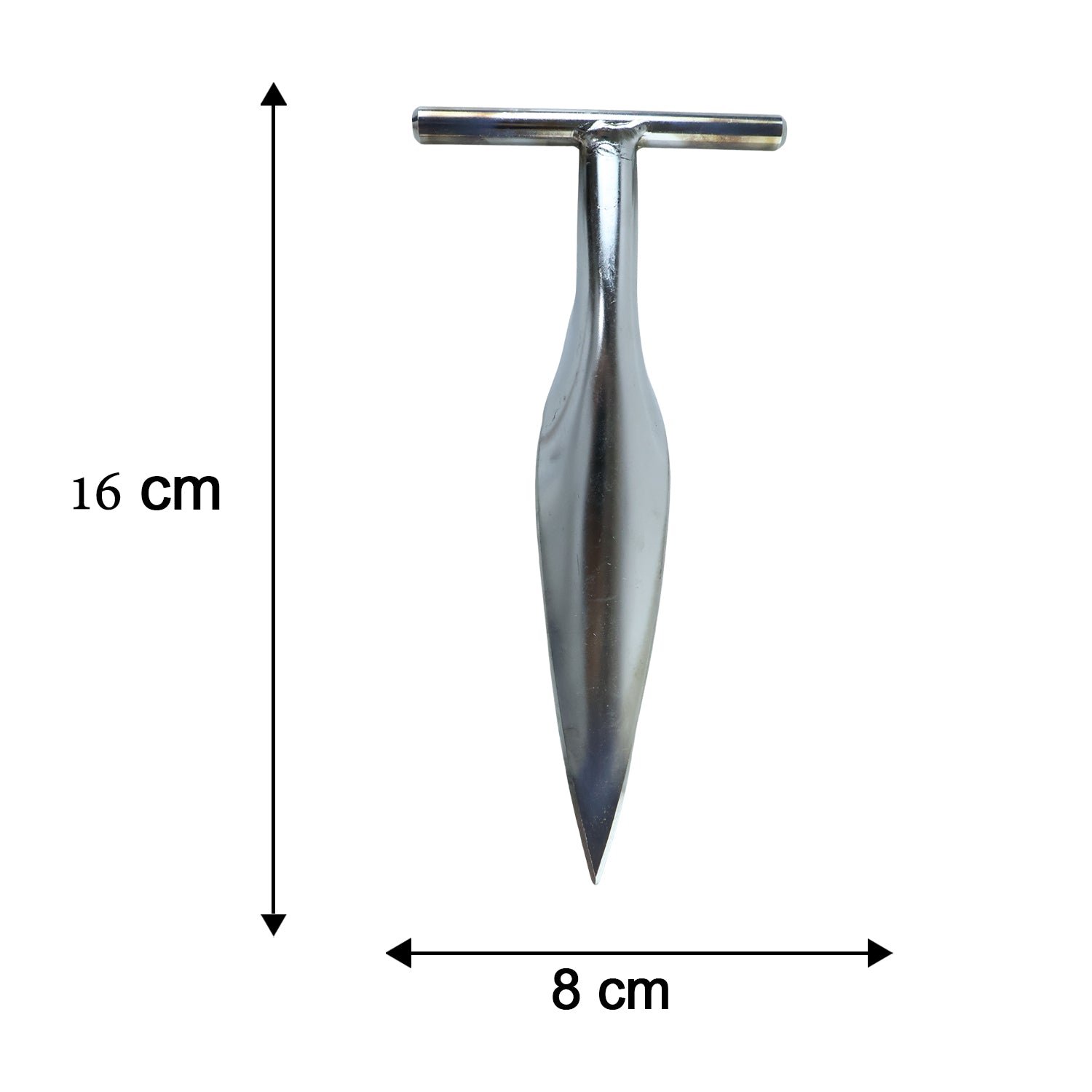 Coconut Breaker – Stainless Steel with Comfortable T-Handle Grip