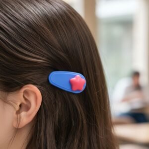 Star Hair Clip Set – Colorful Decorative Clips for Stylish Hold