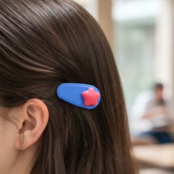 Star Hair Clip Set – Colorful Decorative Clips for Stylish Hold