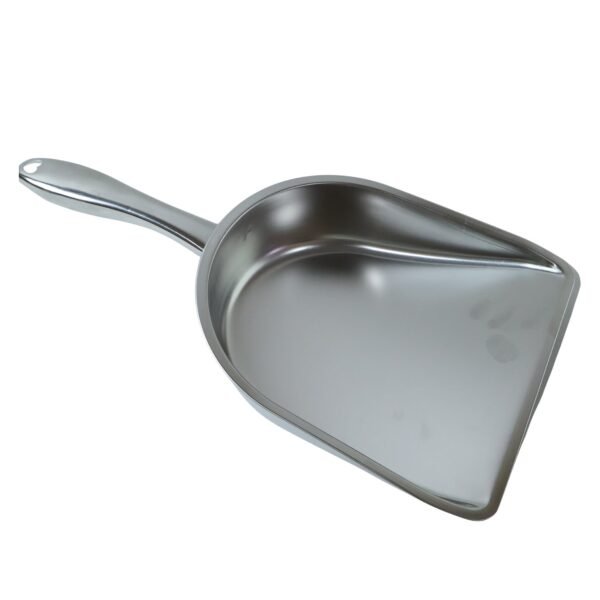 Stainless Steel Dustpan – Heavy Duty Cleaning Tool with Handle