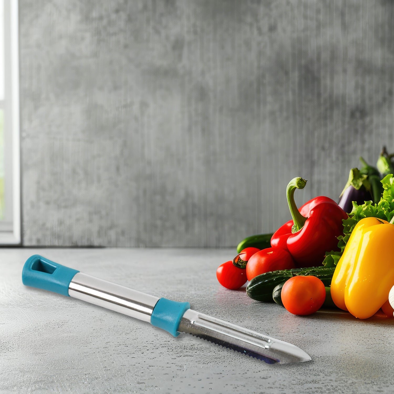 Stainless Steel Vegetable Peeler – Sharp, Ergonomic Design