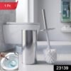Still-Toilet-Brush-WOSKU-02 Toilet Cleaning Brush – Durable with Long Handle and Holder