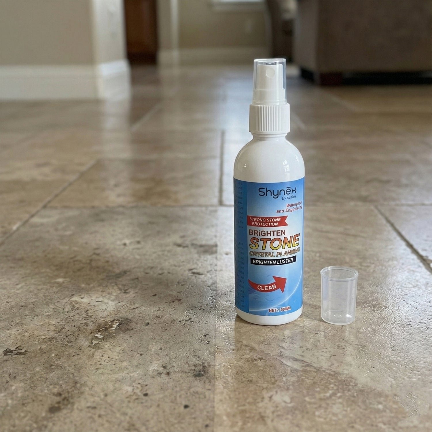 Stone Stain Remover – Stone Polisher & Cleaner 100 ML | Velvet Wipe