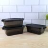 Food Storage Containers – Leakproof Meal Prep Set of 3