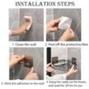 StorageOrganizer-05 Wall-Mounted Corner Bathroom Storage Rack – Space-Saving Organizer