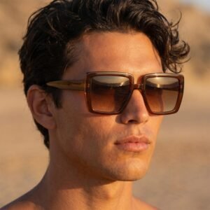 Oversized Square Sunglasses – Trendy Unisex Fashion Eyewear