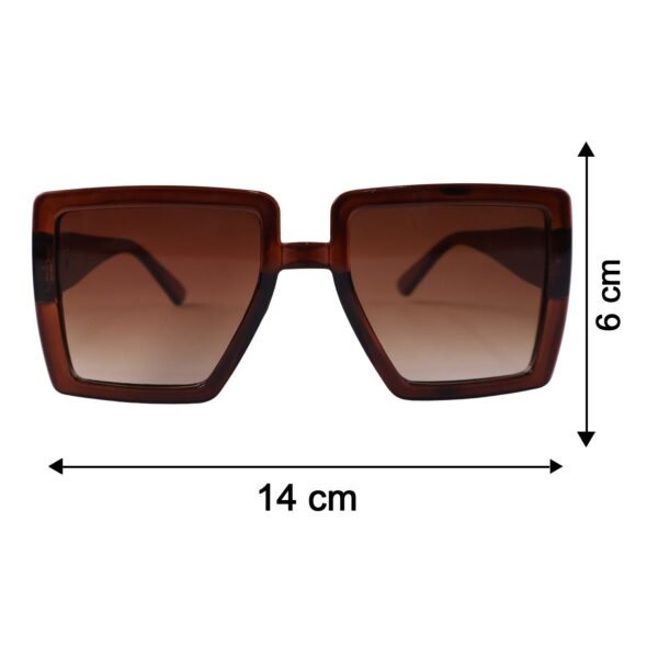 Oversized Square Sunglasses – Trendy Unisex Fashion Eyewear