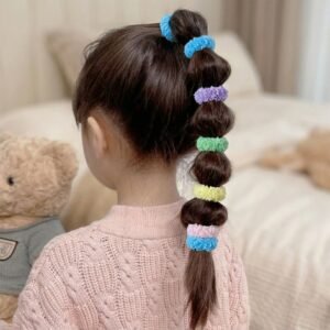 Elastic Hair Bands – Gentle, No Damage Hold for Daily Use