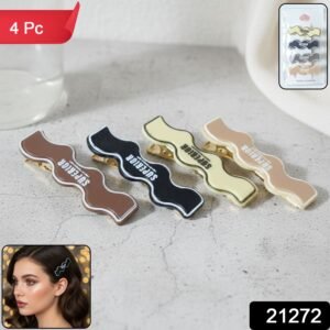 Superriorhairclip-WSKU-01 Premium Fashion Hair Clips โ Superior Curved Snap Hold Set