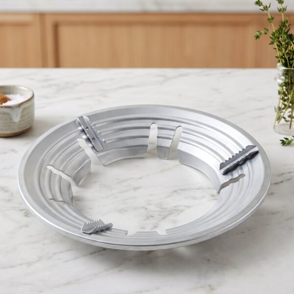 Support-Rack-5 Gas Stove Burner Stand, Stainless Steel Wok Support Ring and Trivet (1 Pc)