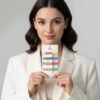 SweetHairclip-02 Sweet Text Hair Clip Set – Trendy Lightweight Fashion Pins (4 Pc)