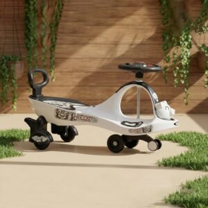 Baby Magic Swing Car Ride-On Toy with Music for Toddlers
