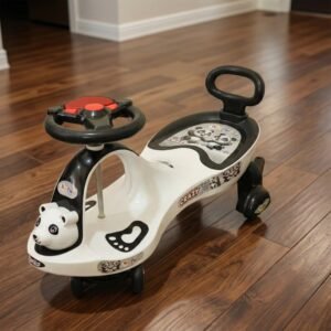Baby Magic Swing Car Ride-On Toy with Music for Toddlers