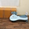 Kids Swing Car Ride On Toy with Music, Blue Shark Design Magic Twist Car (1 Pc)