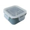 Square Stainless Steel Food Storage Container – 400ml Airtight