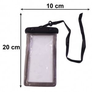 Waterproof Mobile Pouch – Secure, Clear Touchscreen Cover for Outdoors