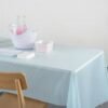 Disposable Plastic Table Cover – Waterproof & Tear-Resistant 137x183 cm
