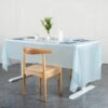 Disposable Plastic Table Cover – Waterproof & Tear-Resistant 137x183 cm