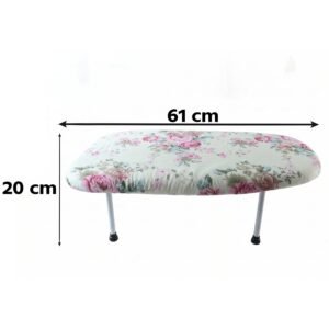 Foldable Tabletop Ironing Board, Portable Mini Iron Board with Cotton Cover (1 Pc)