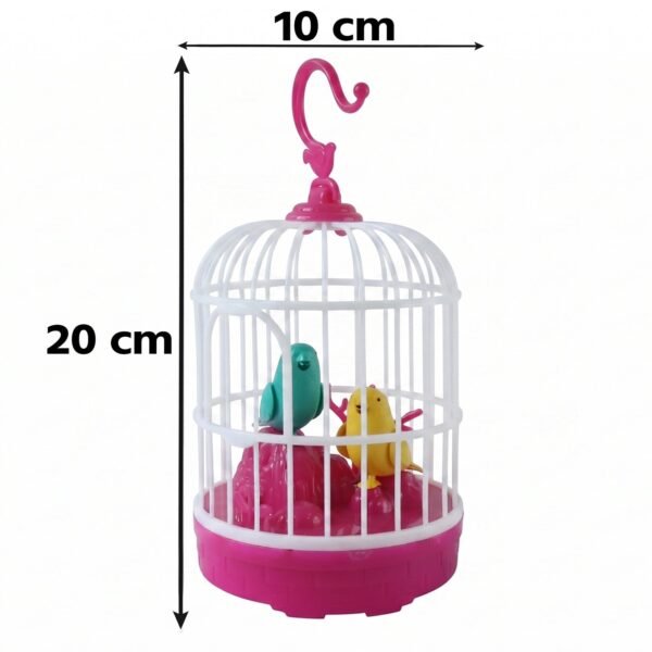 Kids Talking Bird Cage Toy – Interactive Sound & Repeats Fun