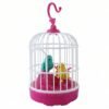 Kids Talking Bird Cage Toy – Interactive Sound & Repeats Fun