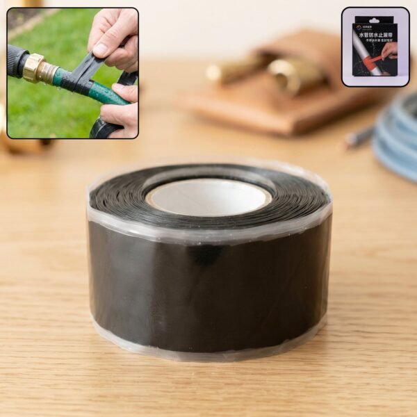 Waterproof Silicone Repair Tape – Seals Pipes, Hoses & Joints