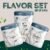 Plastic Tea Coffee Sugar Storage Set – Airtight & Stylish 3 Pc