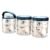 Plastic Tea Coffee Sugar Storage Set – Airtight & Stylish 3 Pc