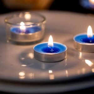Scented Tea Light Candles – 25 Mix Color Pack for Relaxation