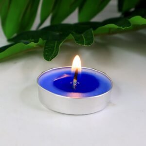 Scented Tea Light Candles – 25 Mix Color Pack for Relaxation