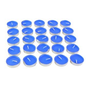 Scented Tea Light Candles – 25 Mix Color Pack for Relaxation