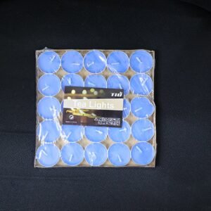 Scented Tea Light Candles – 25 Mix Color Pack for Relaxation