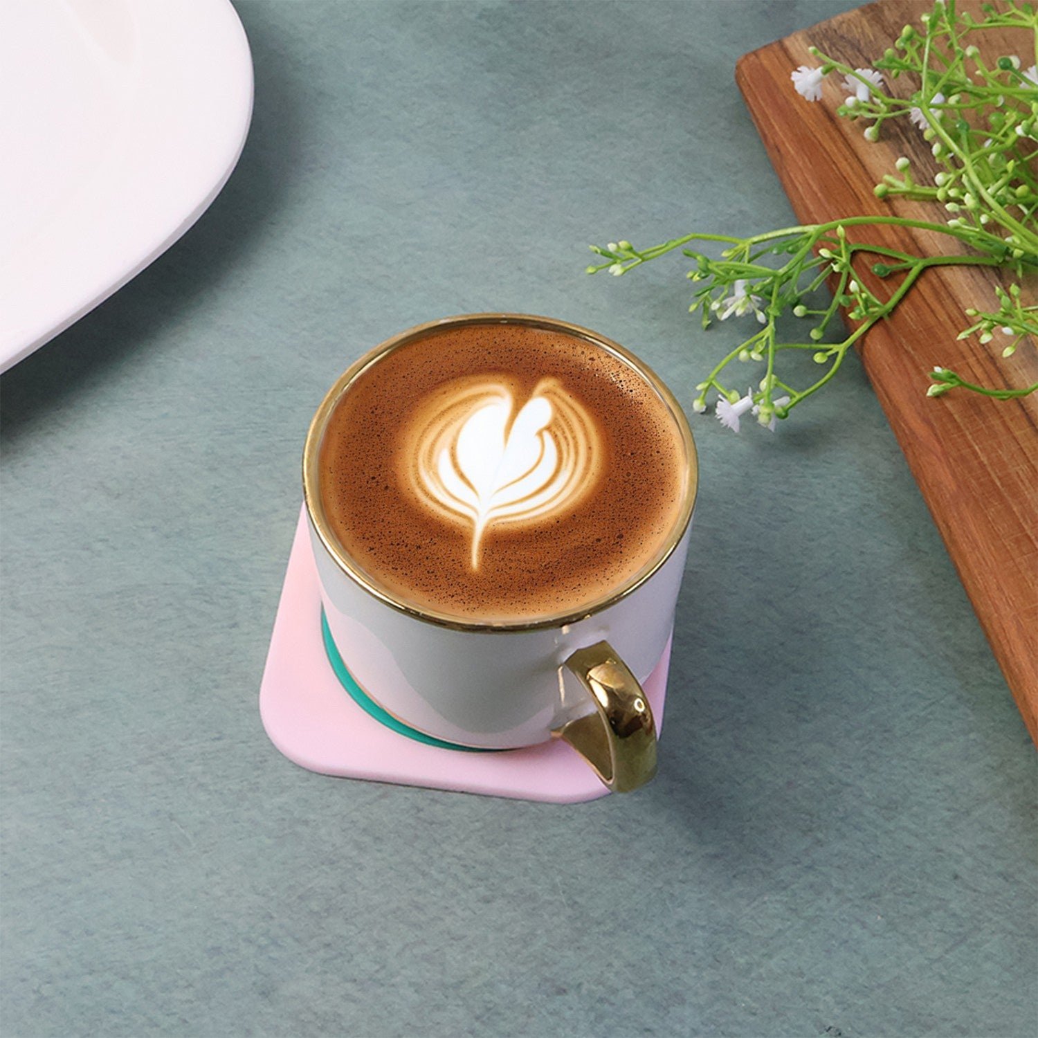 Silicone Lemon Drink Coaster – Heat-Resistant Table Protector