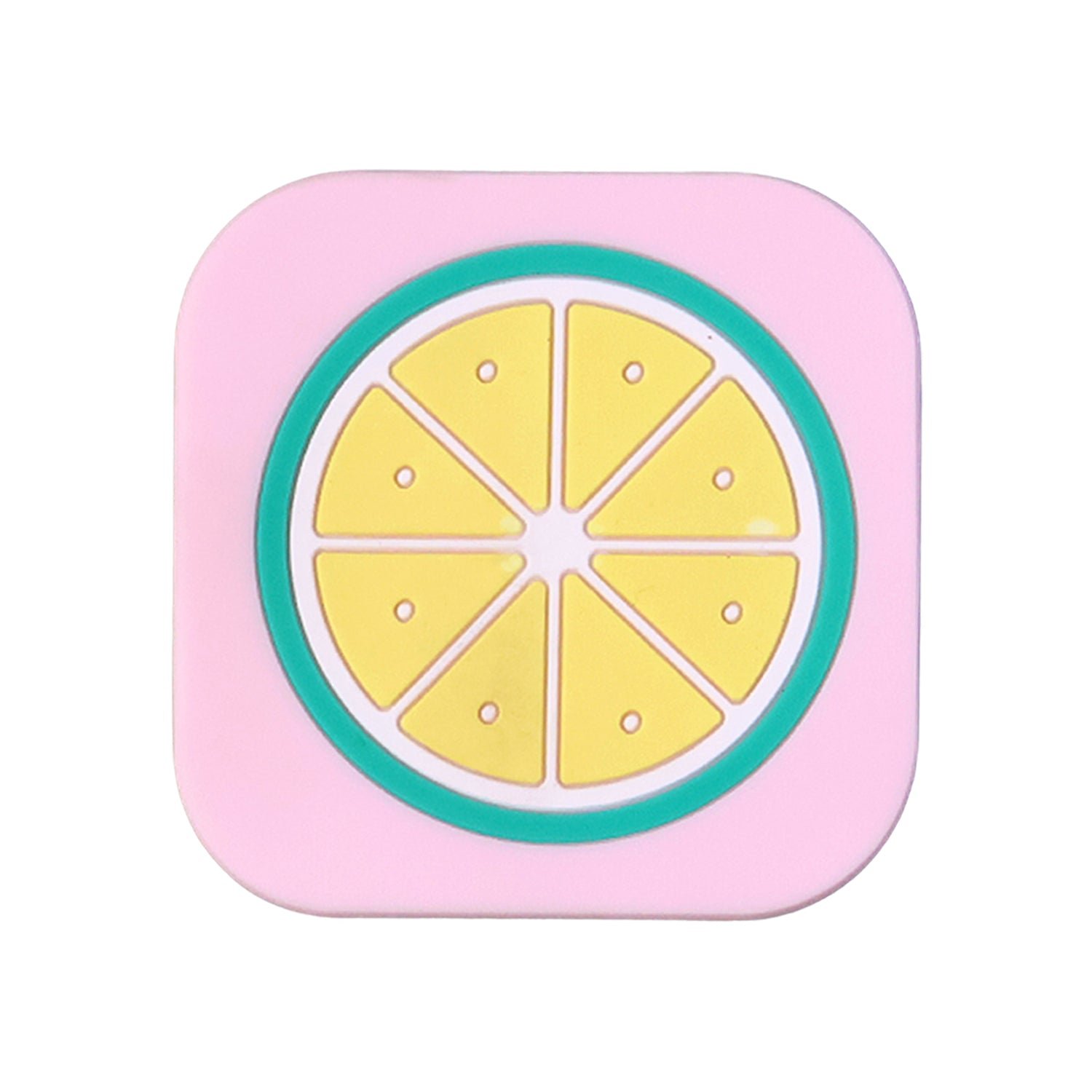 Silicone Lemon Drink Coaster – Heat-Resistant Table Protector
