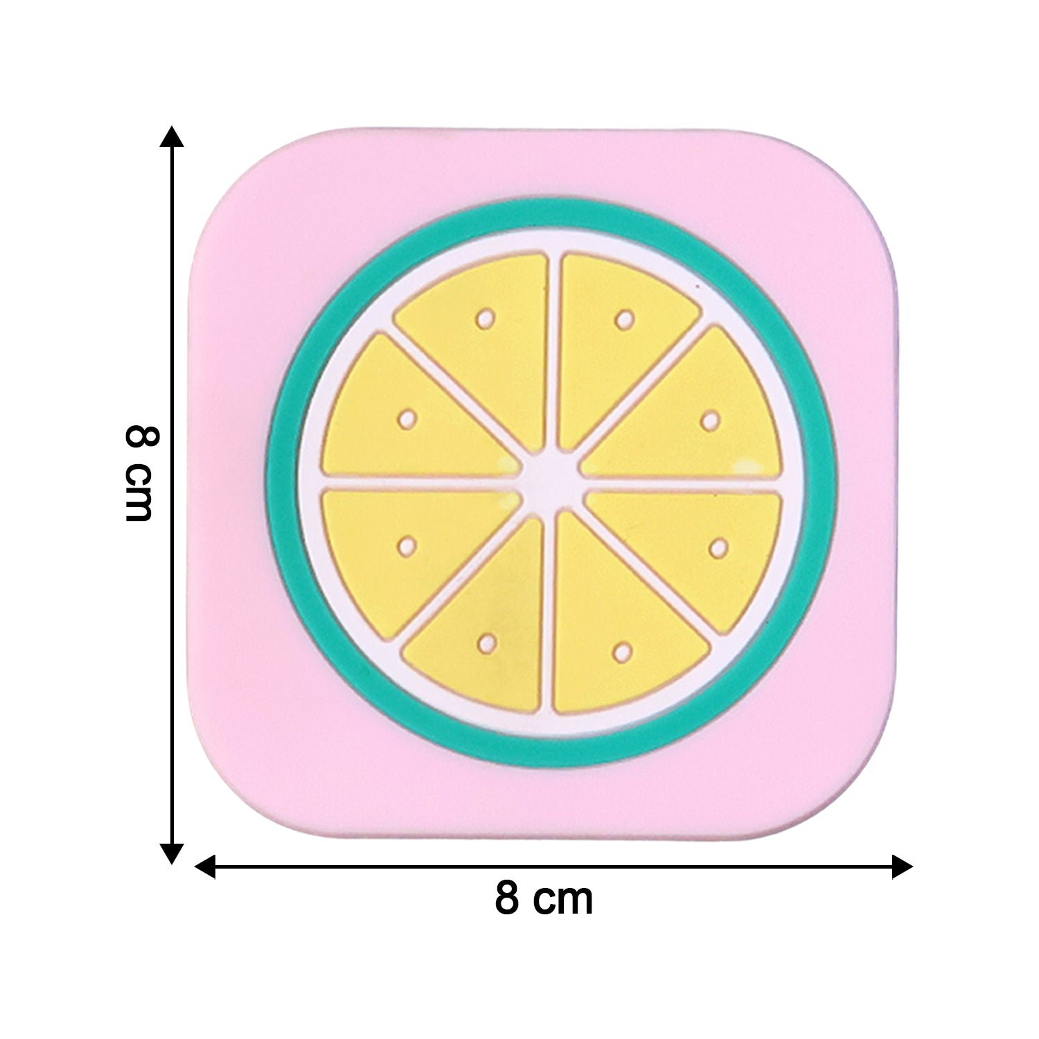 Silicone Lemon Drink Coaster – Heat-Resistant Table Protector