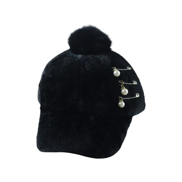 Winter Fur Cap for Women – Stylish & Cozy Warmth with Pom Pom