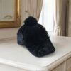 Winter Fur Cap for Women – Stylish & Cozy Warmth with Pom Pom