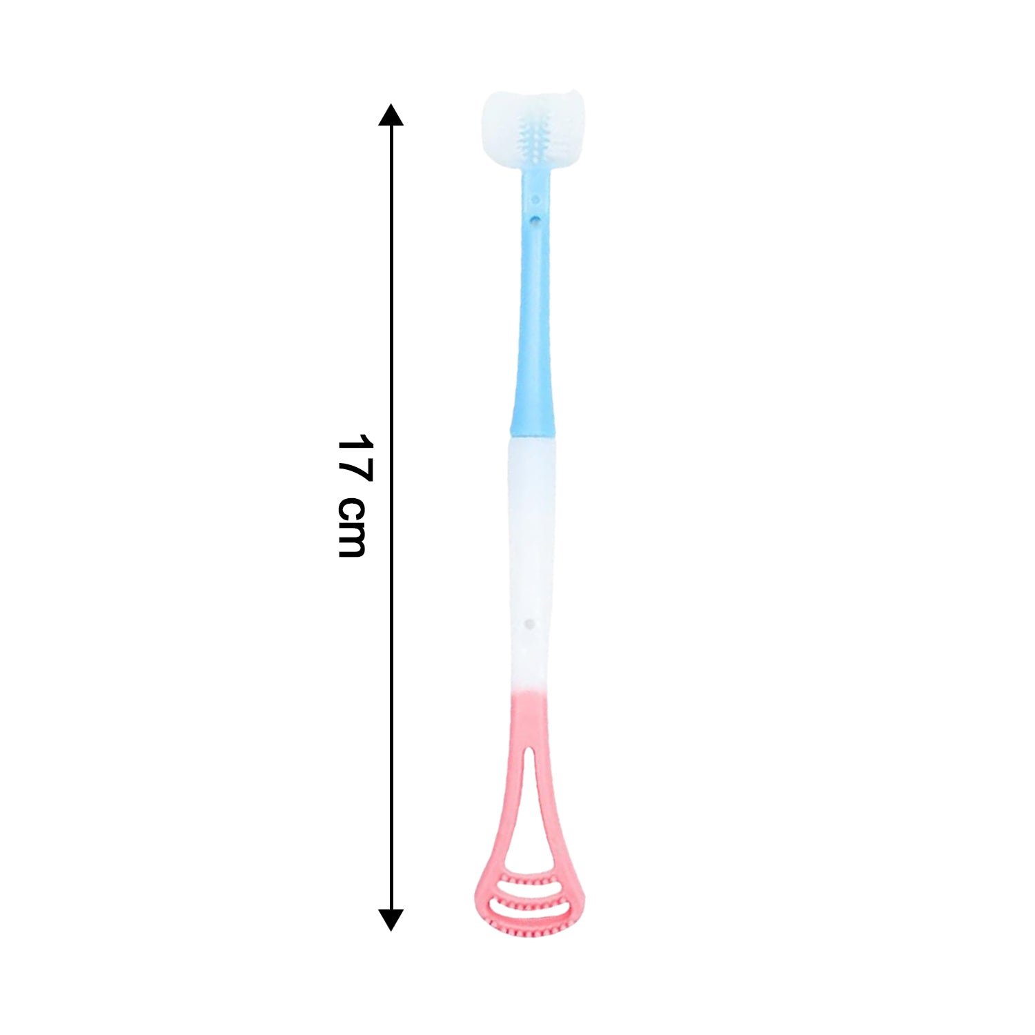 Baby Tongue Cleaner – Soft Silicone 2-in-1 Oral Massager
