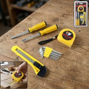 Compact TianMu Tool Set – Essential 9-Piece Repair Kit for Home