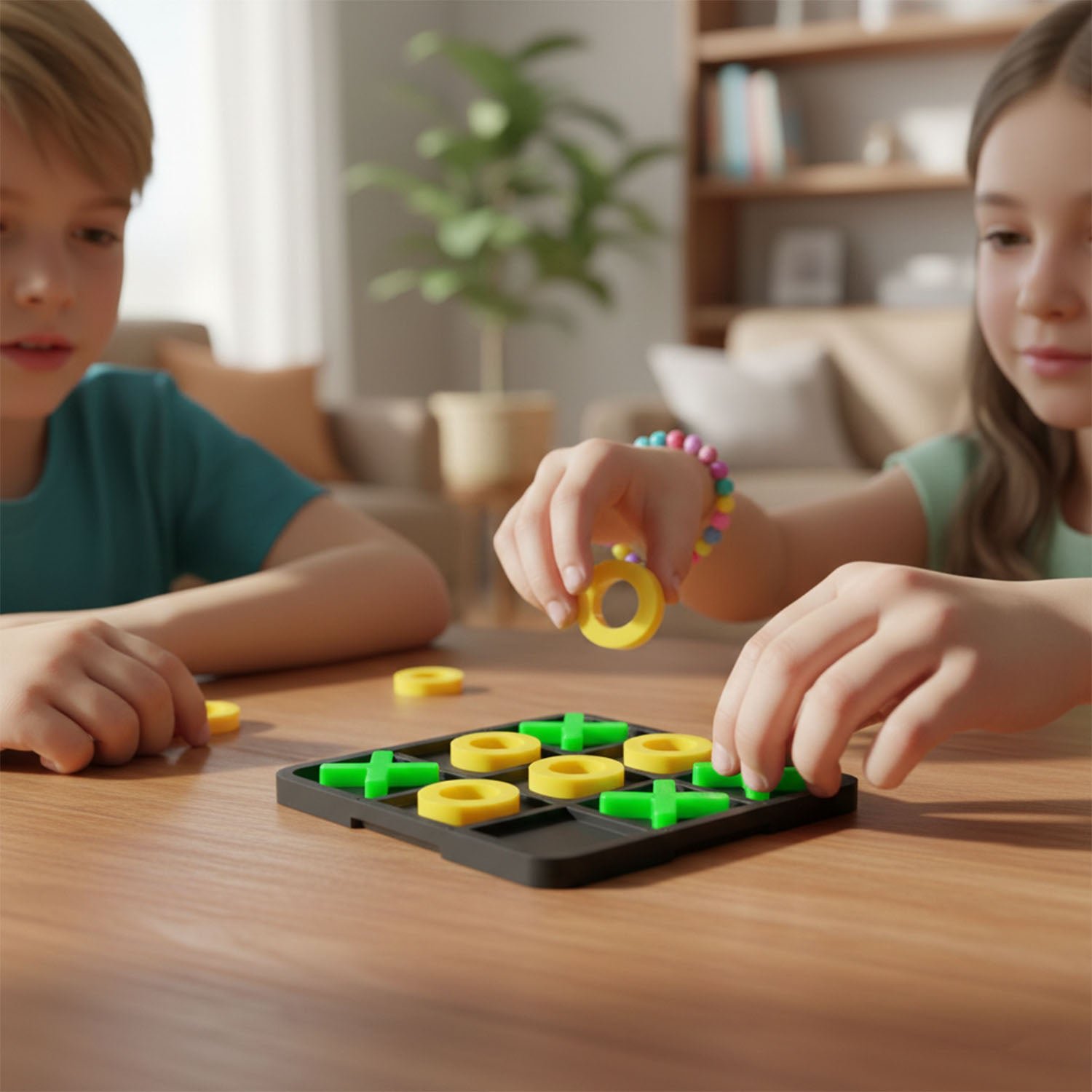 Classic Tic Tac Toe Board Game – Fun & Educational Set for Kids