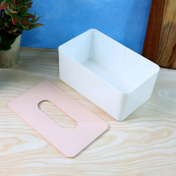 Modern Tissue Box Holder – Sleek Rectangular Tissue Dispenser