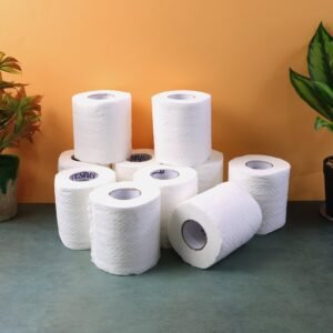 Toilet Tissue Rolls – Soft, Strong & Septic-Safe, 10-Packs