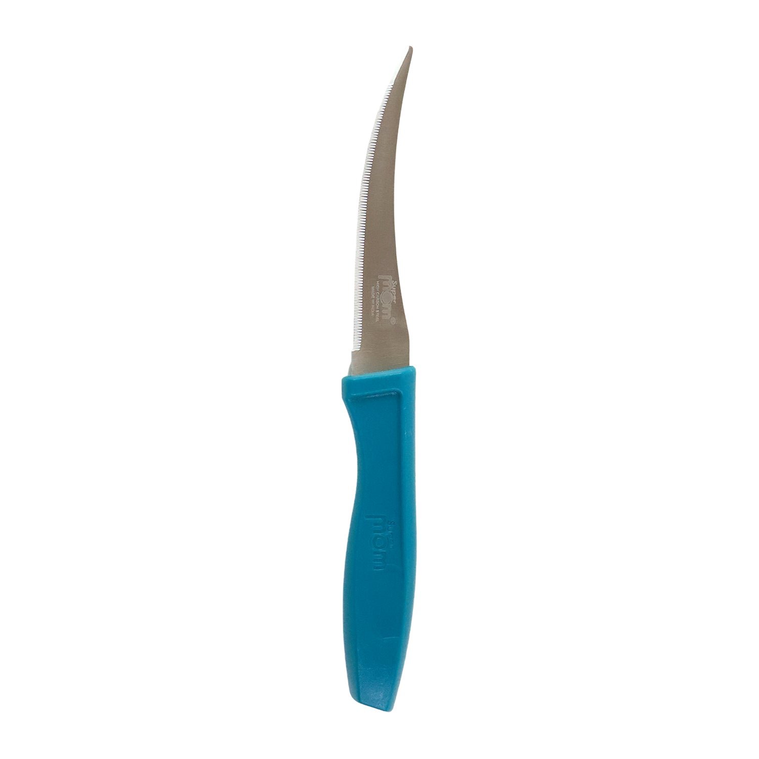 Tomato Knife – Sharp Serrated Curved Blade for Precision Slicing