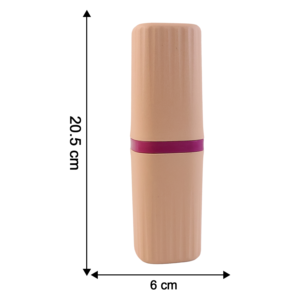 Portable Toothbrush Case 2-Pack – Durable, Compact Travel Holder