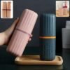 Portable Toothbrush Case 2-Pack – Durable, Compact Travel Holder