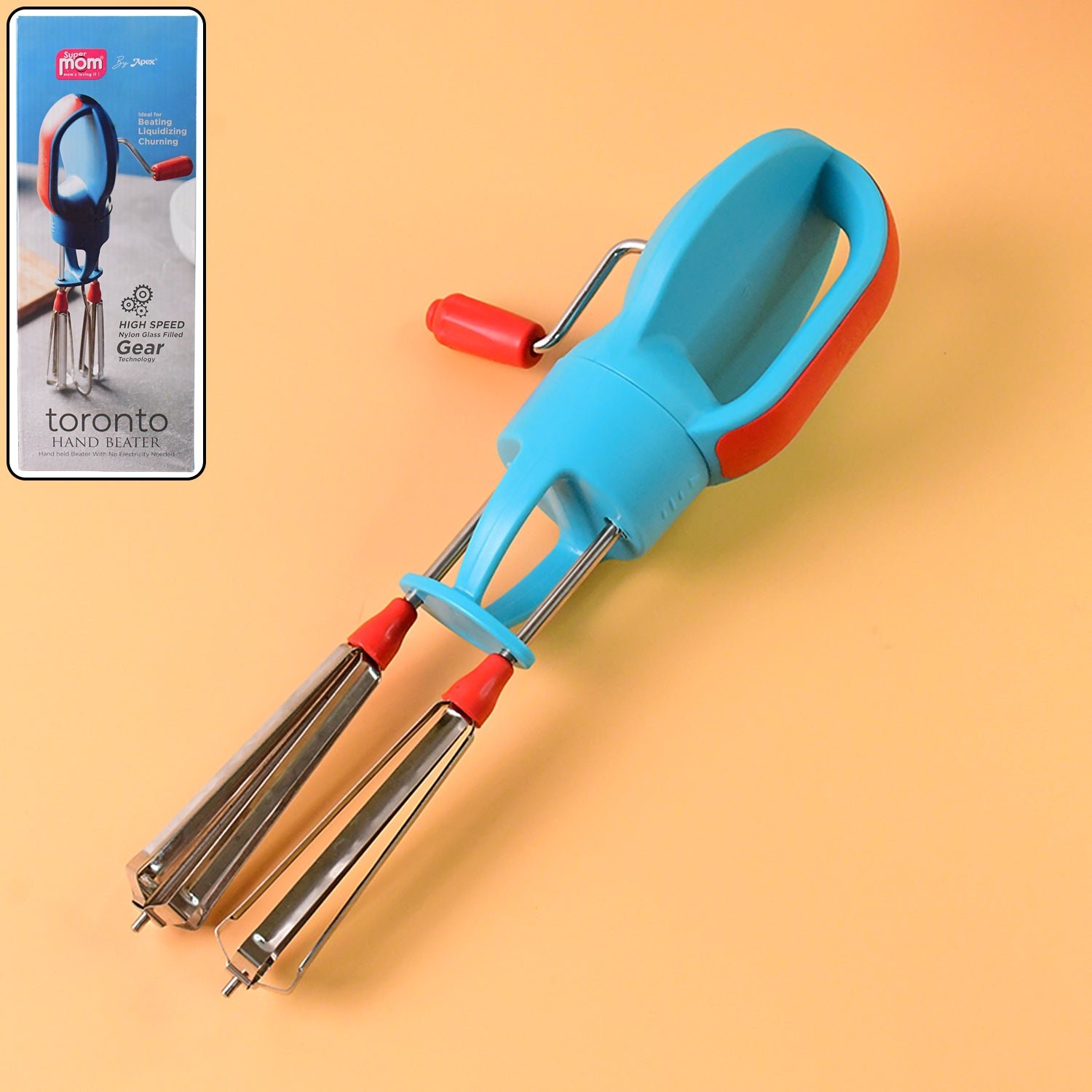 Toronto-Hand-Beater-01 Manual Hand Beater – High-Speed Dual Stainless Steel Whisks