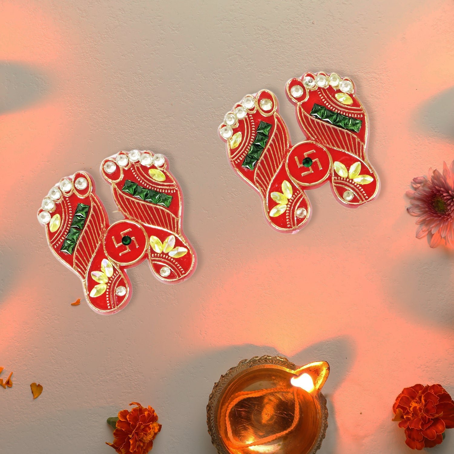 Shubh Labh Door Hanging Set – 6 Pieces Traditional Festive Decor