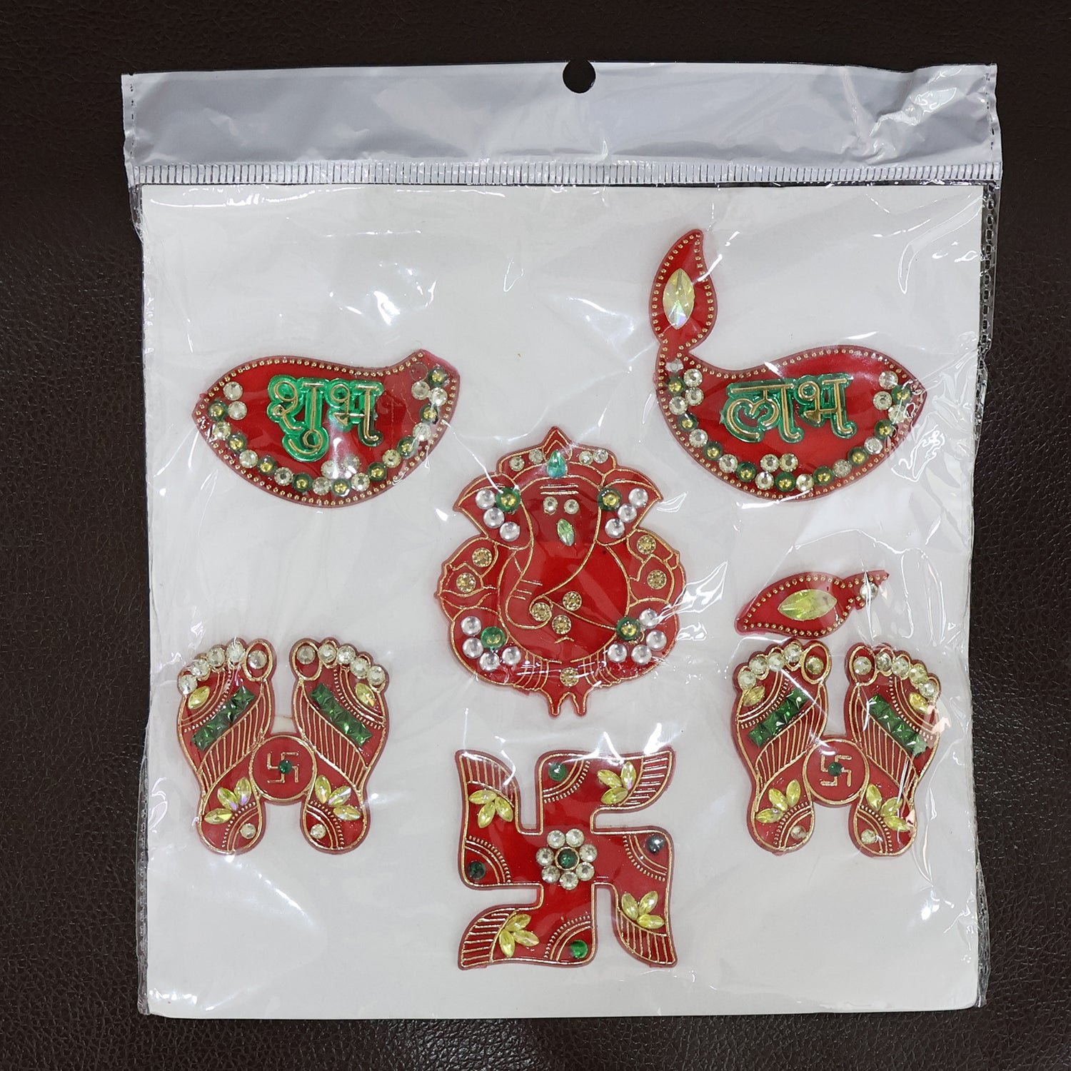 Shubh Labh Door Hanging Set – 6 Pieces Traditional Festive Decor
