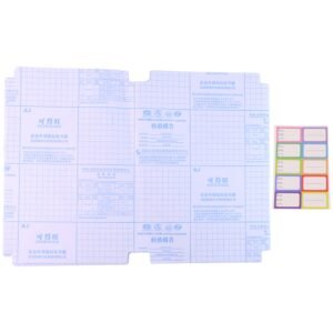 Transparent Book Cover – Waterproof Durable 10 Pcs Set 47x37cm